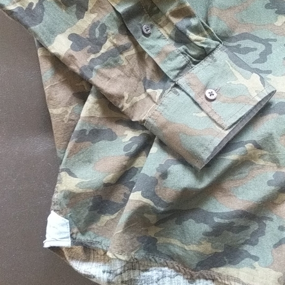 New Camo Button Down - Picture 4 of 8